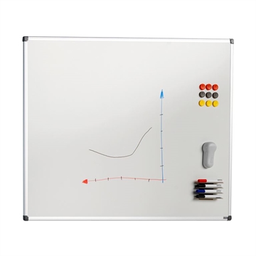 Whiteboardtavle, 120 x 90 cm (standard)